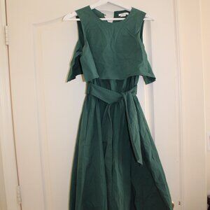 Paula Ka, Forest Green , cotton jumper size 36